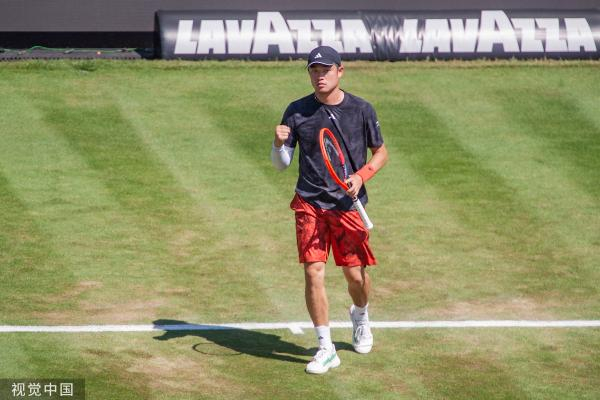 比赛中的一 比赛中的一